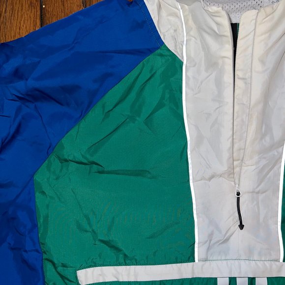 Adidas Fleece Lined Windbreaker - Picture 3 of 5